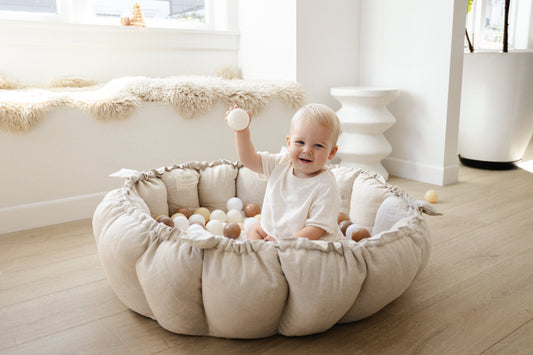 Little Luxury Organic Plush Baby Playmat