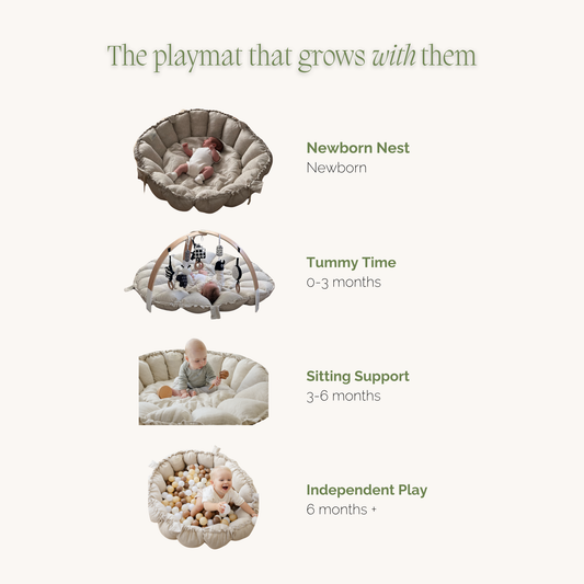 Plush Organic Playmat- Cocoa