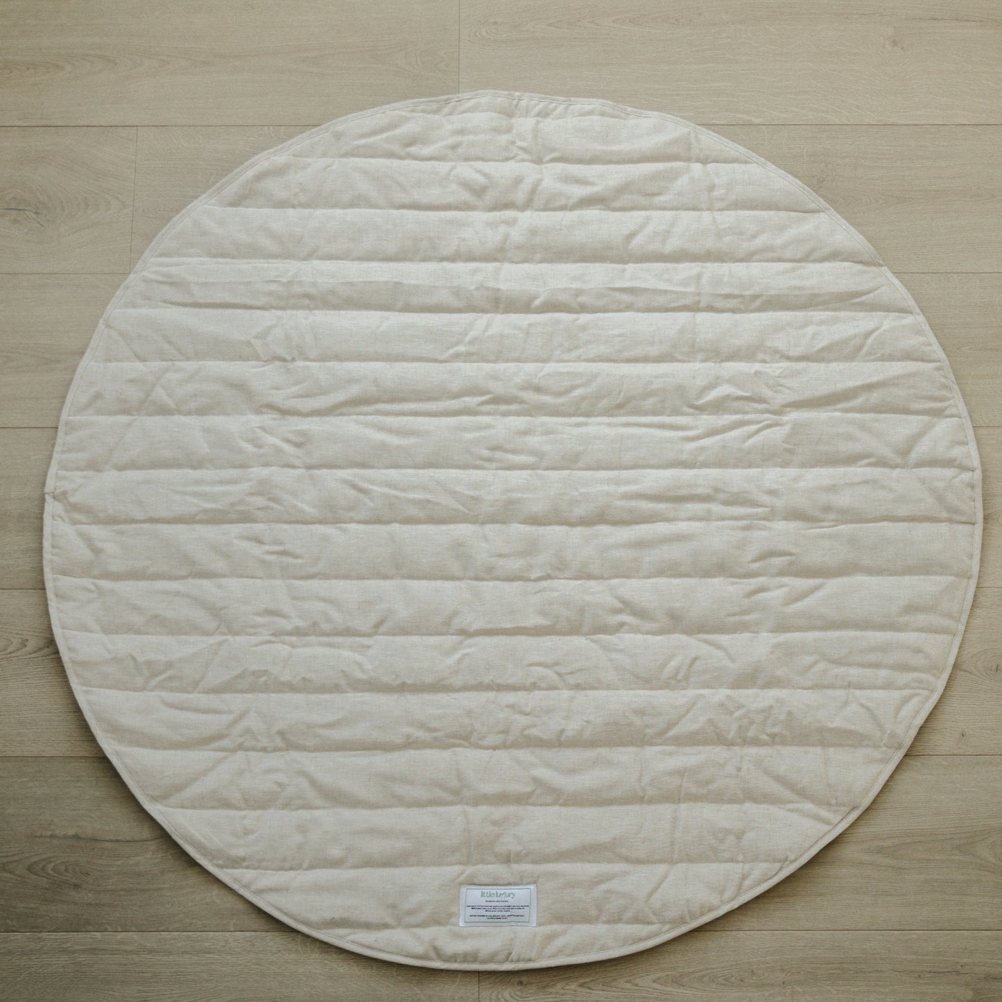 Organic Linen Signature Baby Playmat Oat