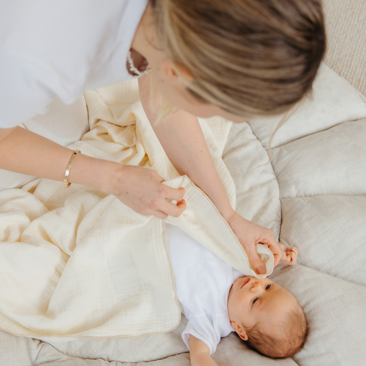 The Plush™ Oat + The Everything Muslin™