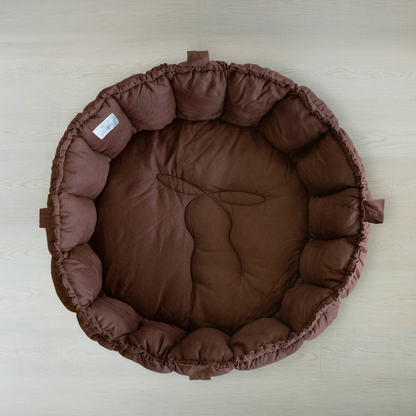 Plush Organic Playmat- Cocoa