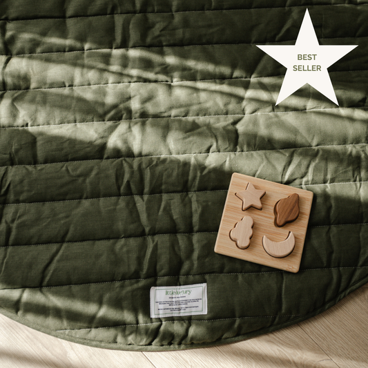 Signature Organic Playmat- OLIVE
