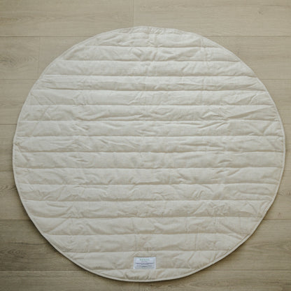 Organic Linen Signature Baby Playmat Oat